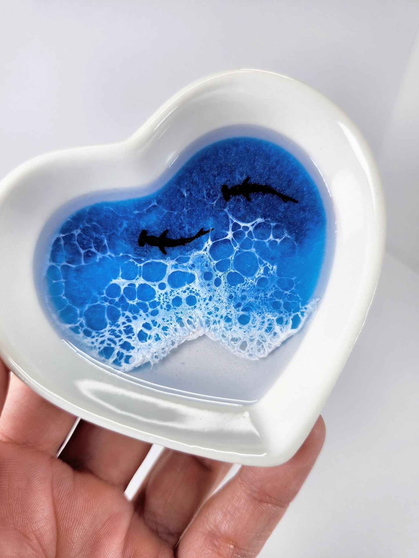 Ring Dishes | Ocean with White Beach