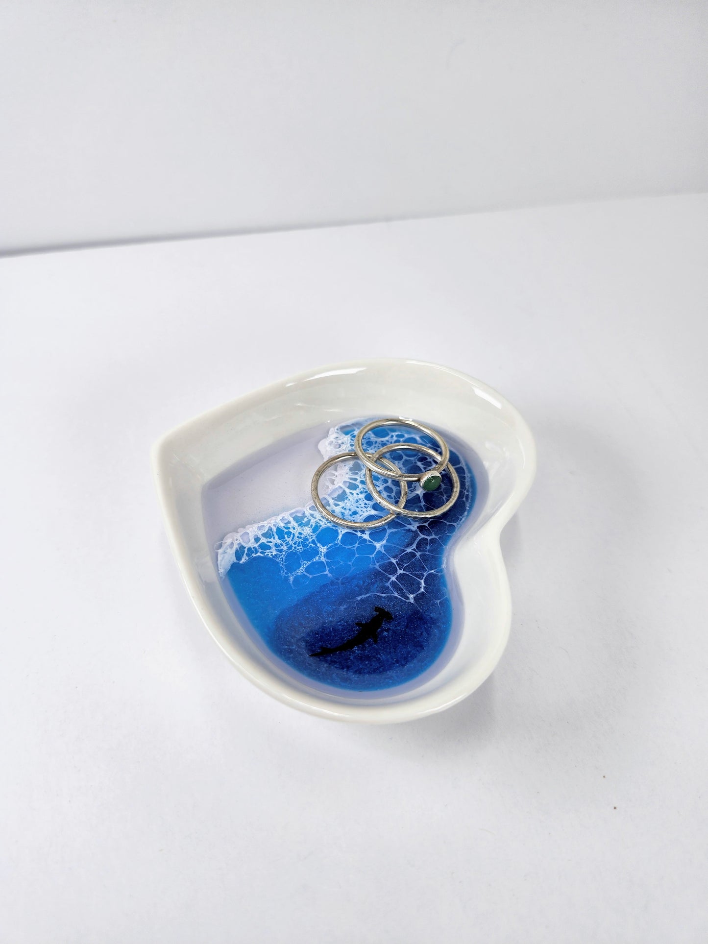 Ring Dishes | Ocean with White Beach
