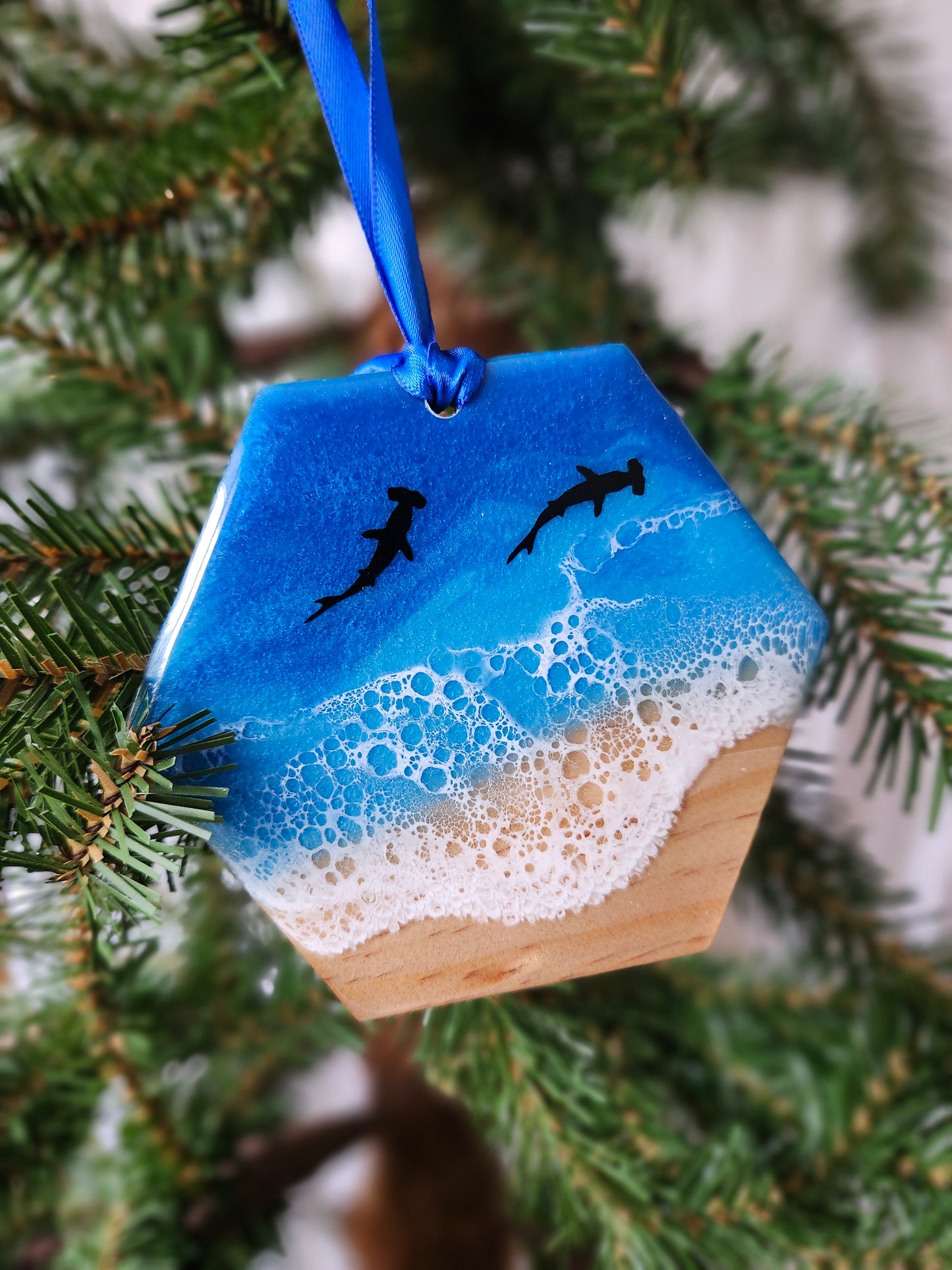 Hexagon (Year Round!) Ornaments