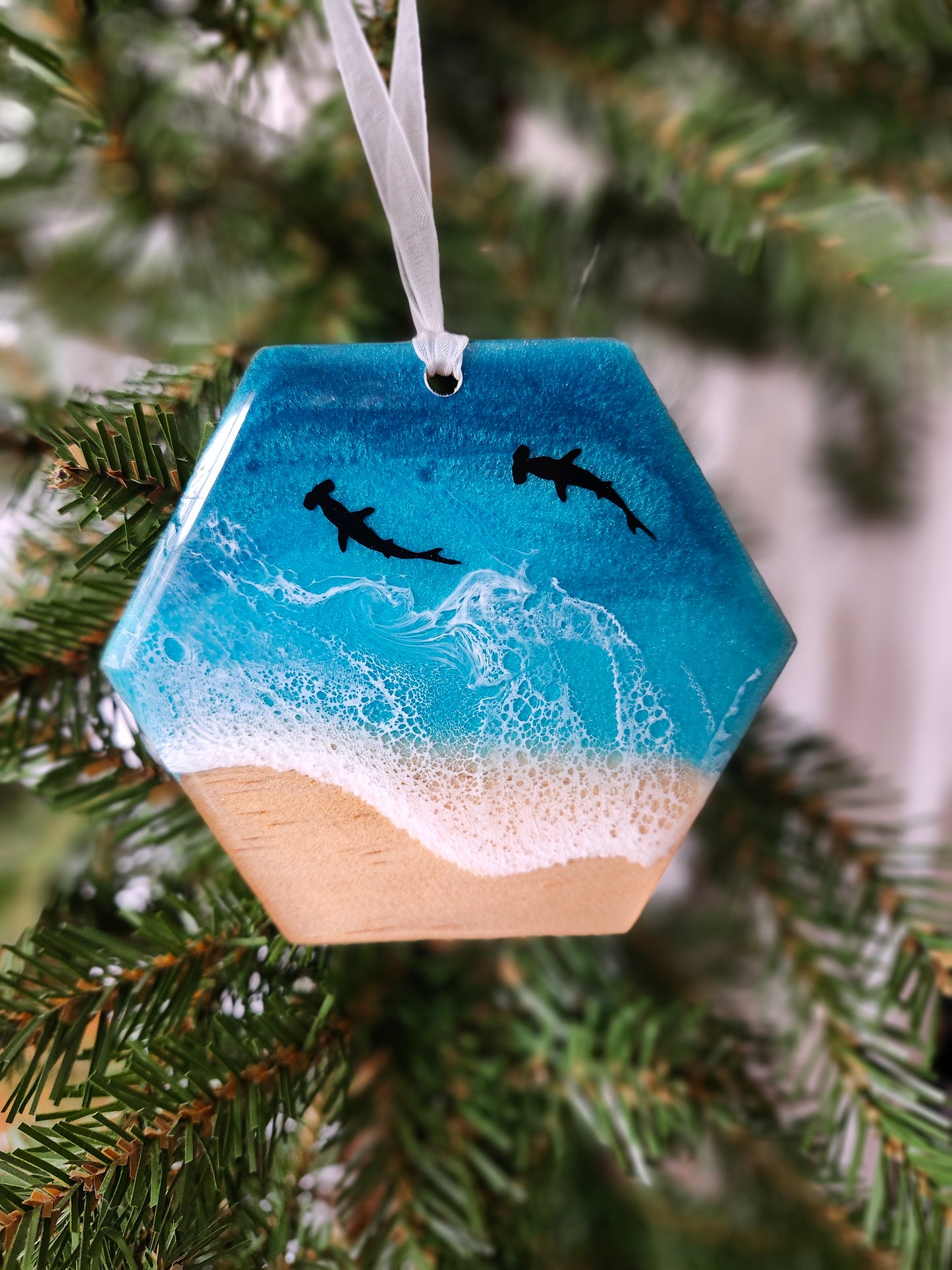 Hexagon (Year Round!) Ornaments