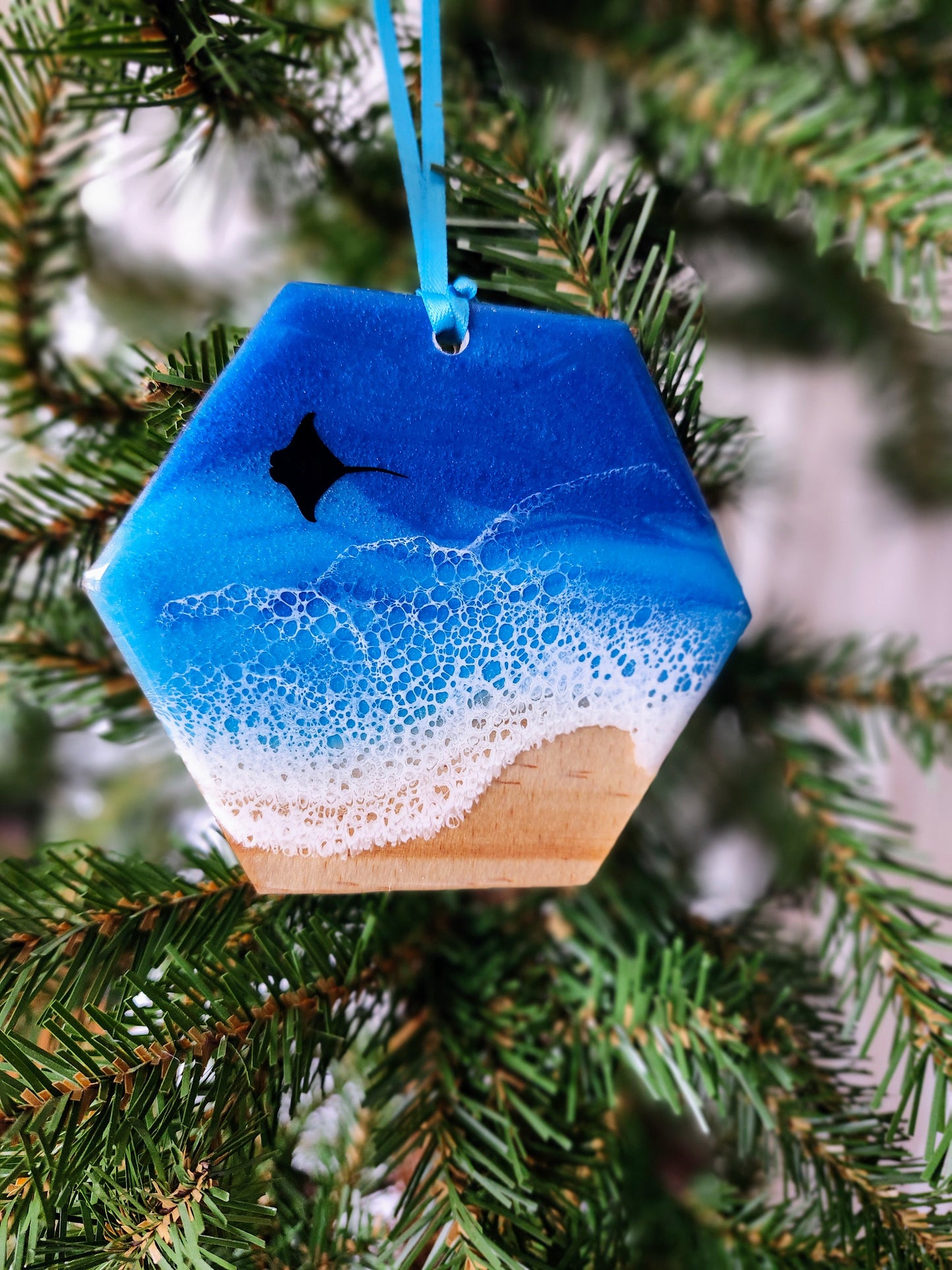 Hexagon (Year Round!) Ornaments