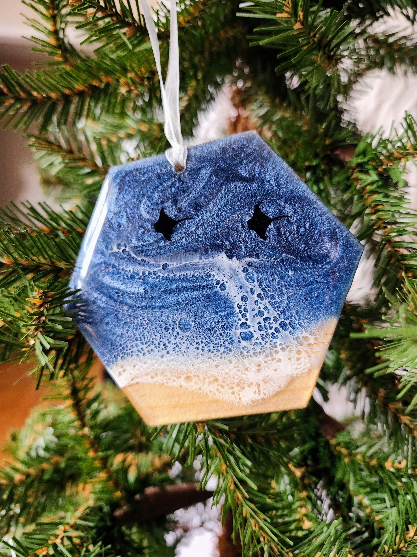 Hexagon (Year Round!) Ornaments