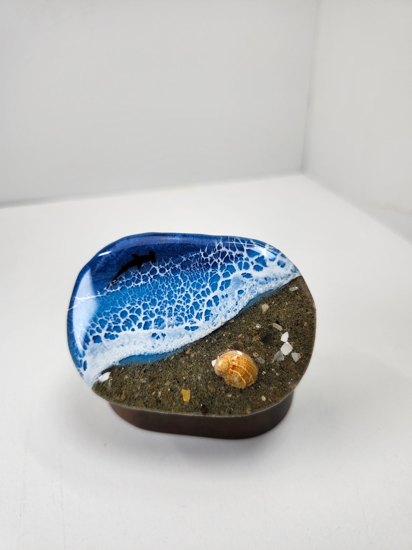 Ring boxes | Pacific Blue Ocean with Sandy Beach
