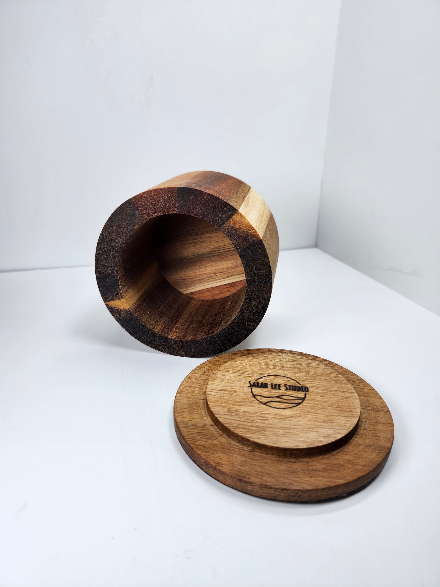 Wood Boxes | Color swirls
