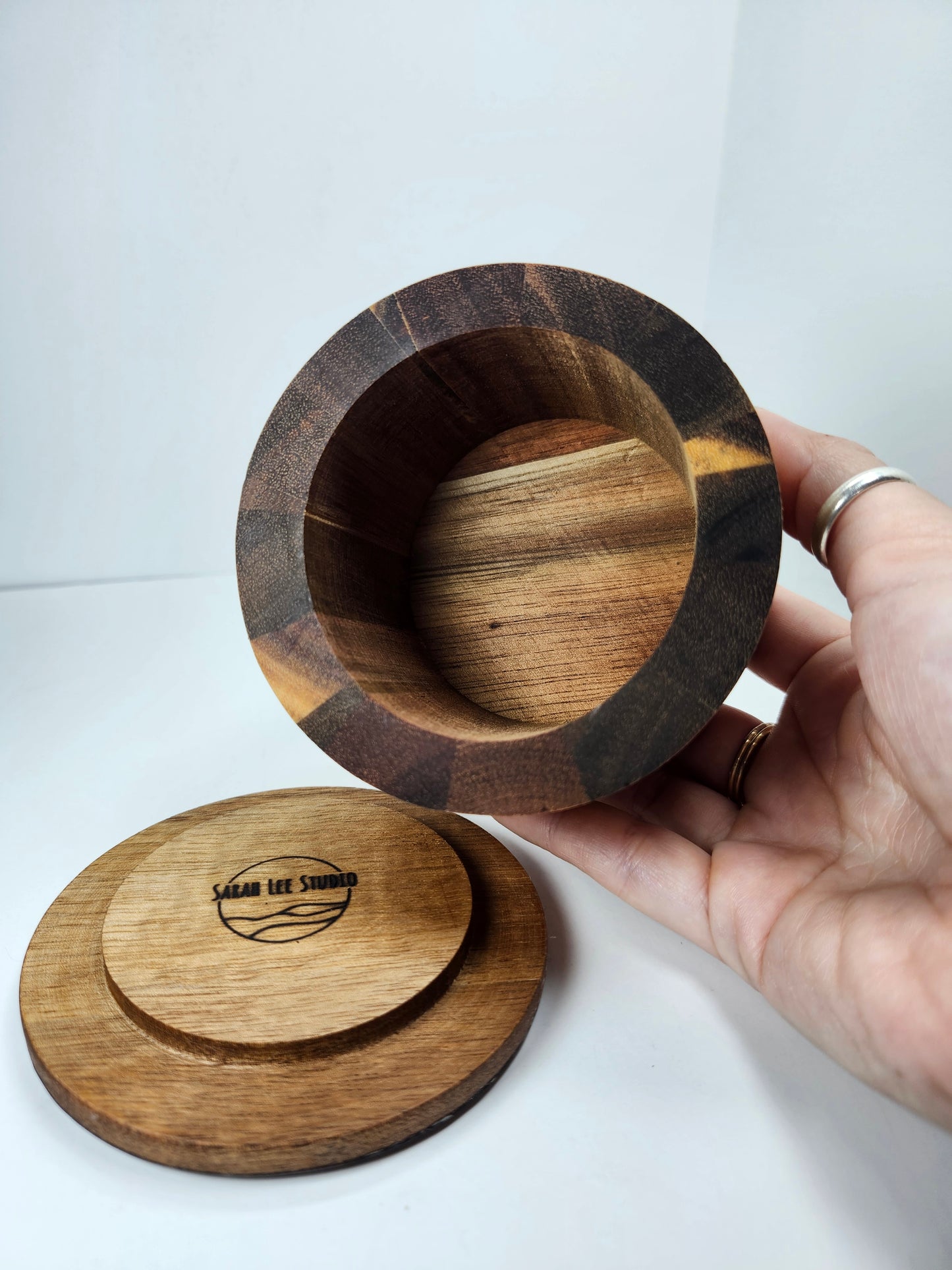 Wood Boxes | Color swirls