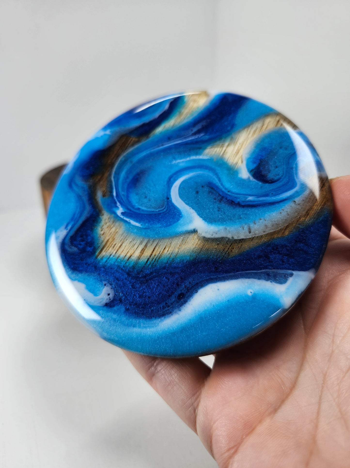 Wood Boxes | Color swirls