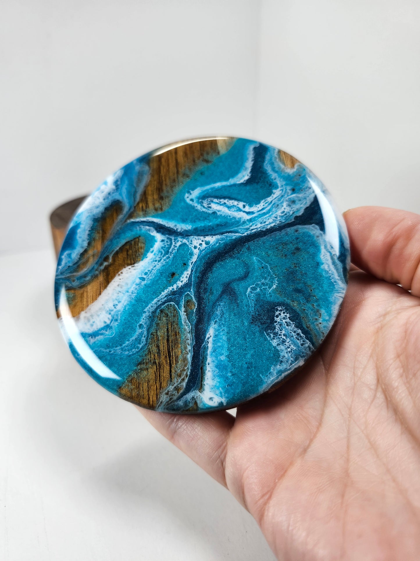 Wood Boxes | Color swirls