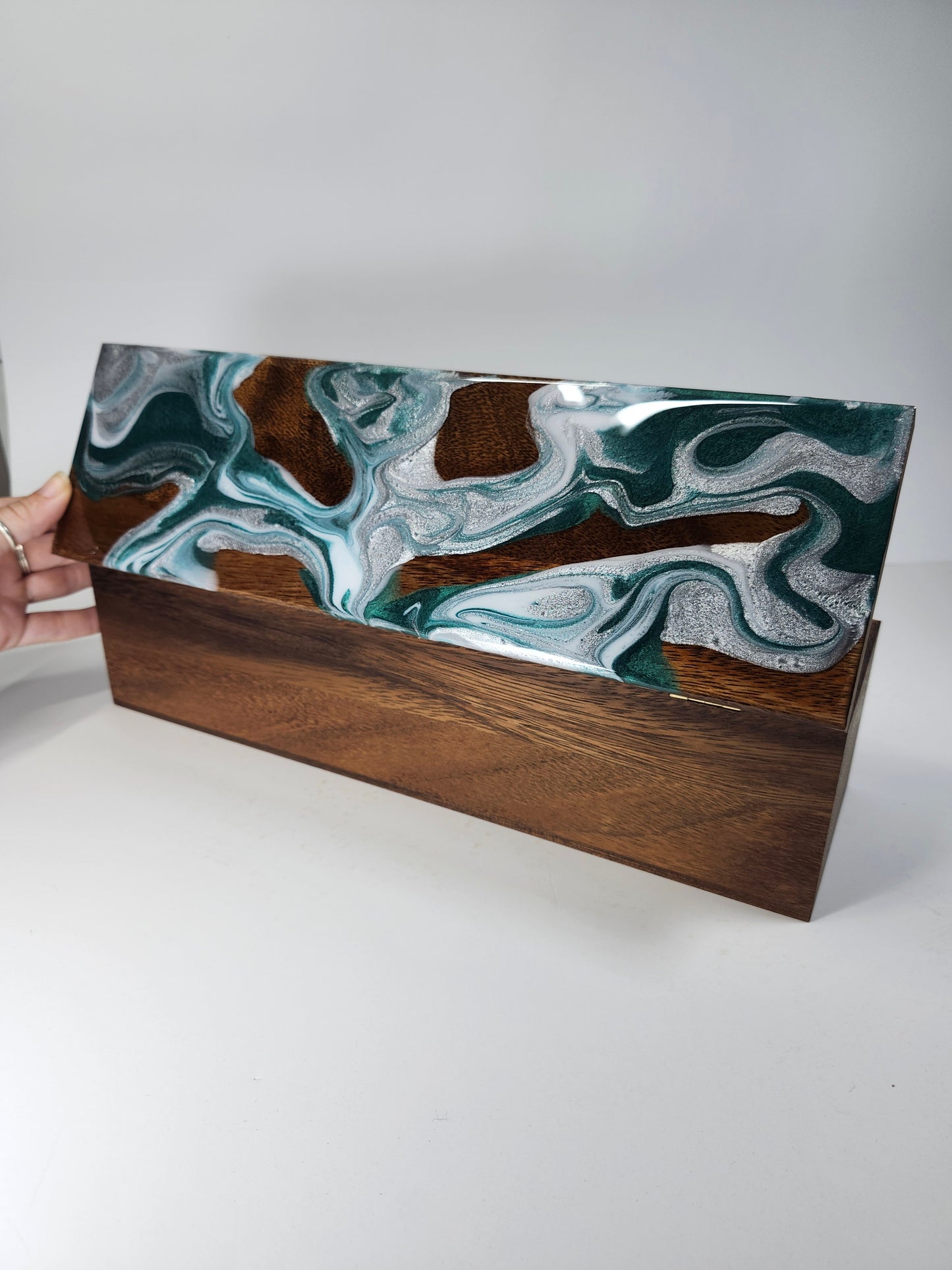 Color Swirl Tea Boxes