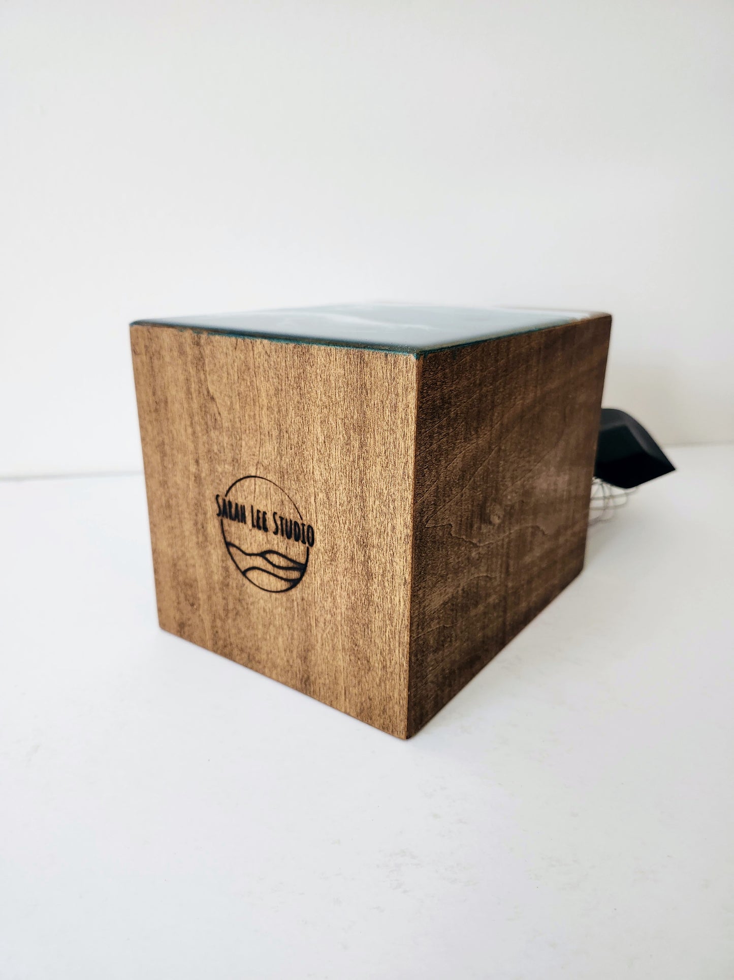 Utensil Holder with turtle | Stormy Ocean