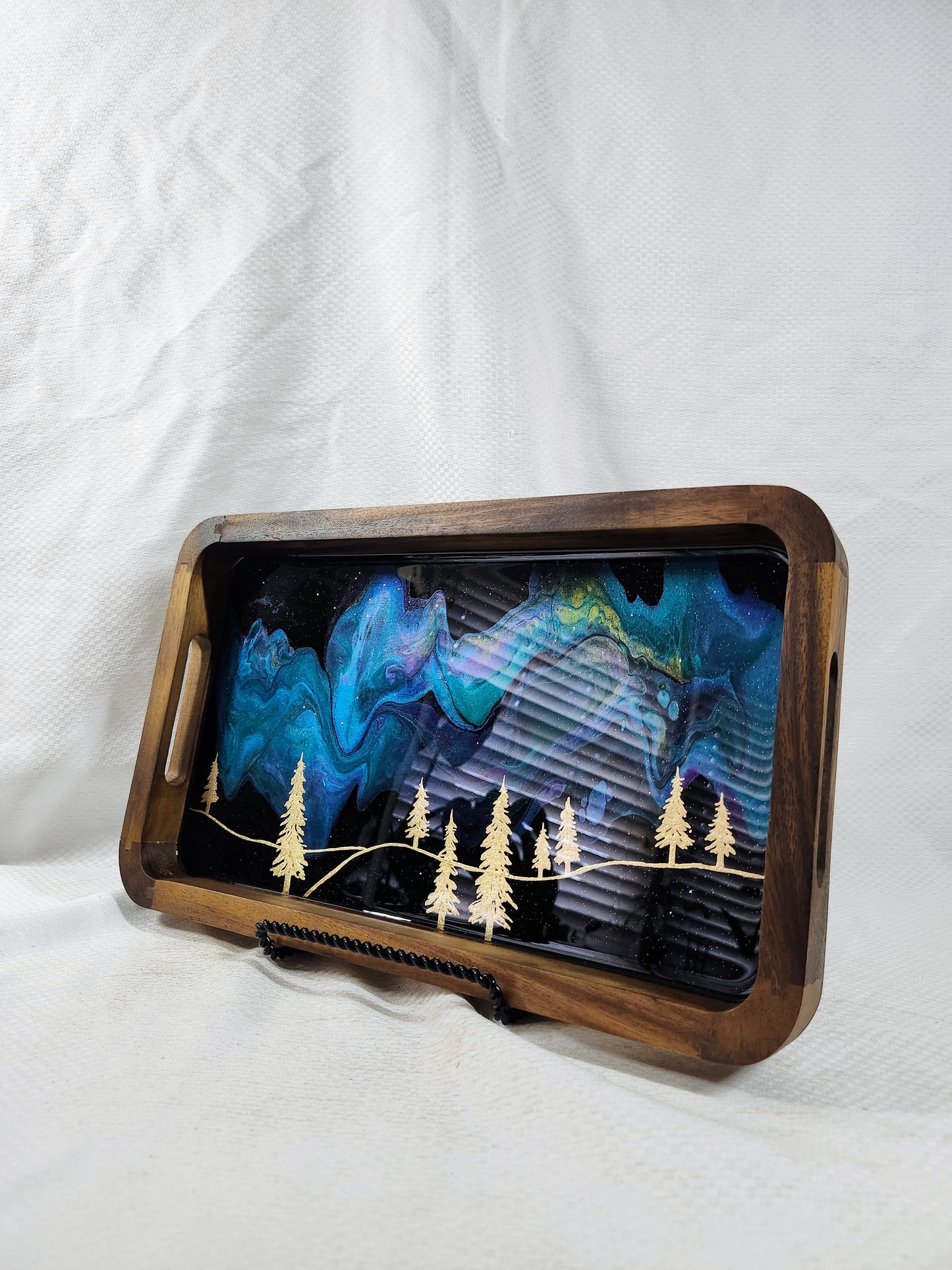 Aurora inspired Catch All Tray (Blue Sky)