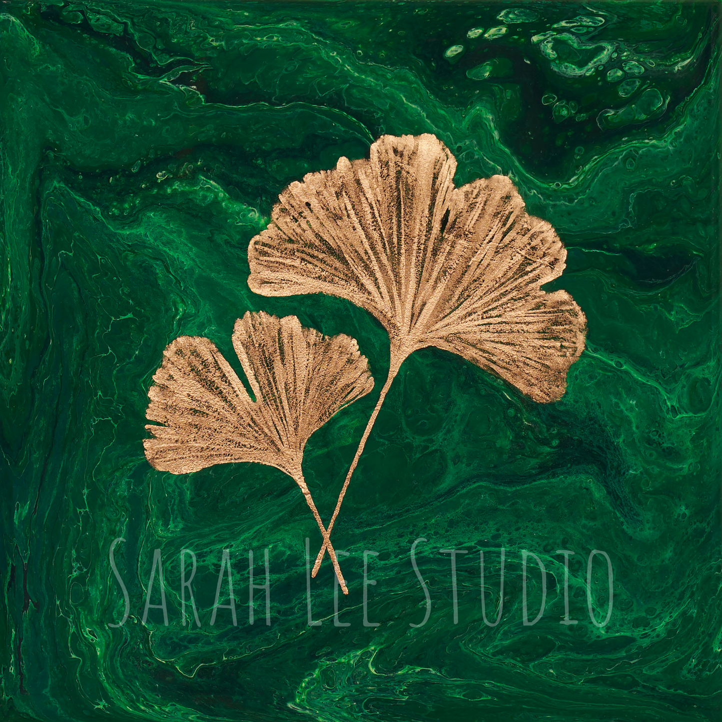 Ginkgo (green) Print