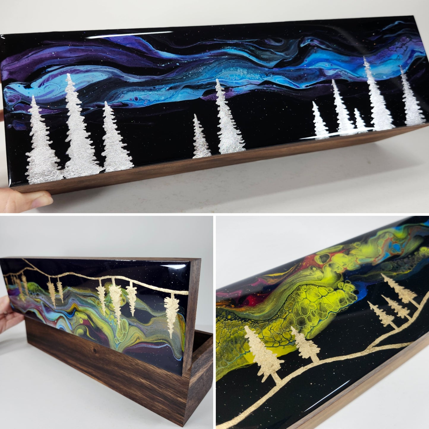 Aurora Inspired Tea Boxes