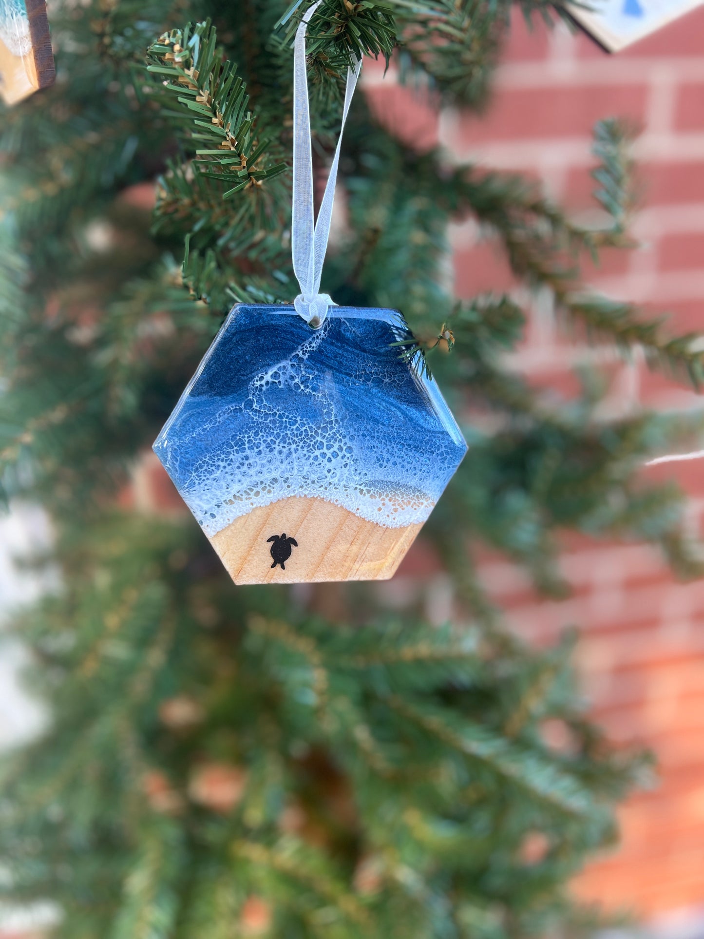 Hexagon (Year Round!) Ornaments