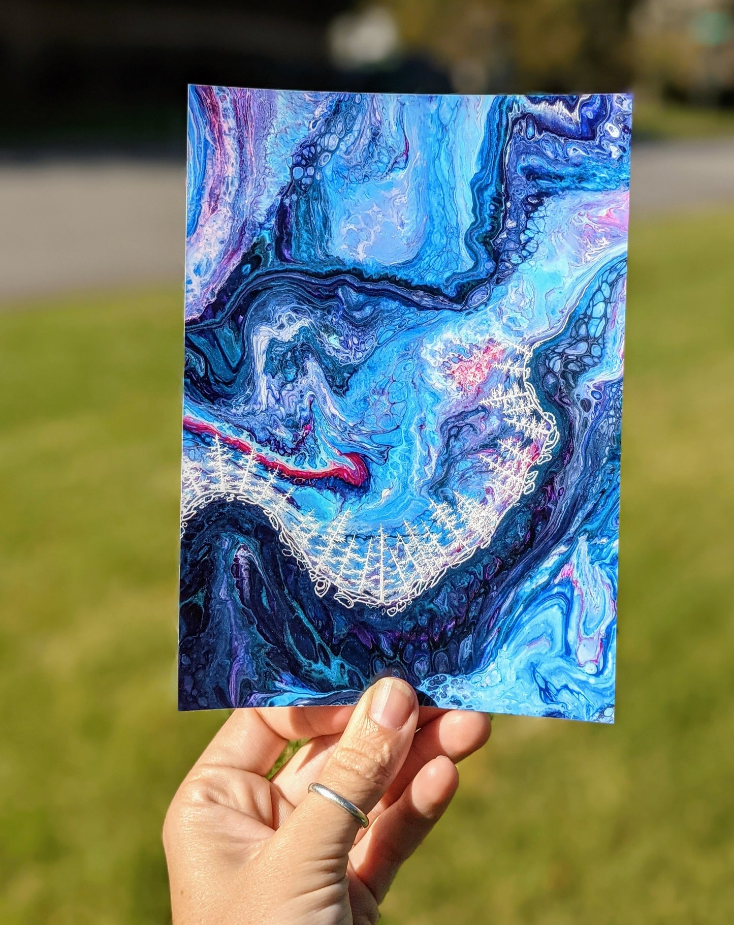Galactic Forest Print