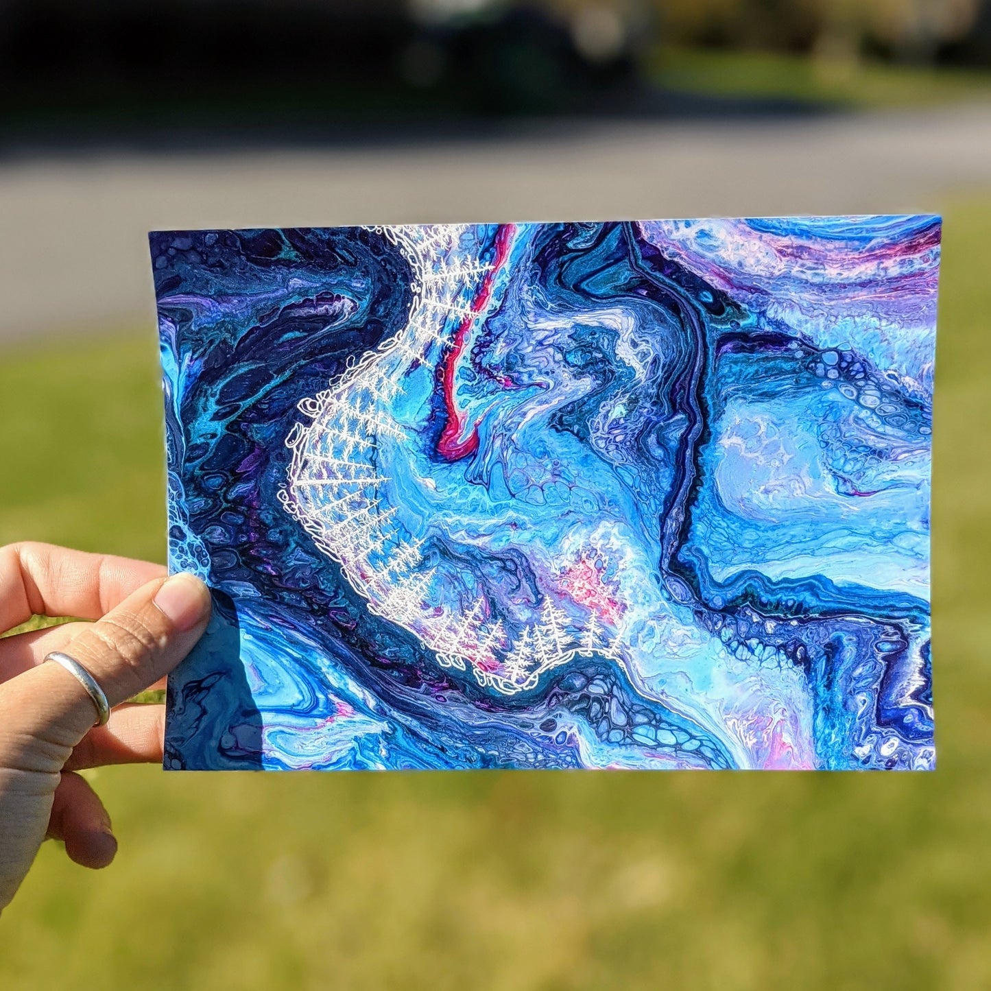 Galactic Forest Print