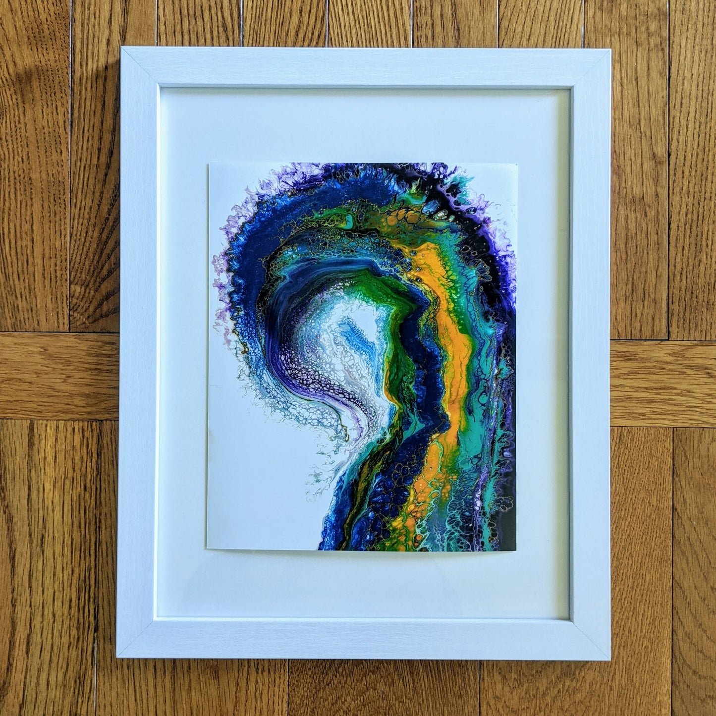 Rainbow Wave Print