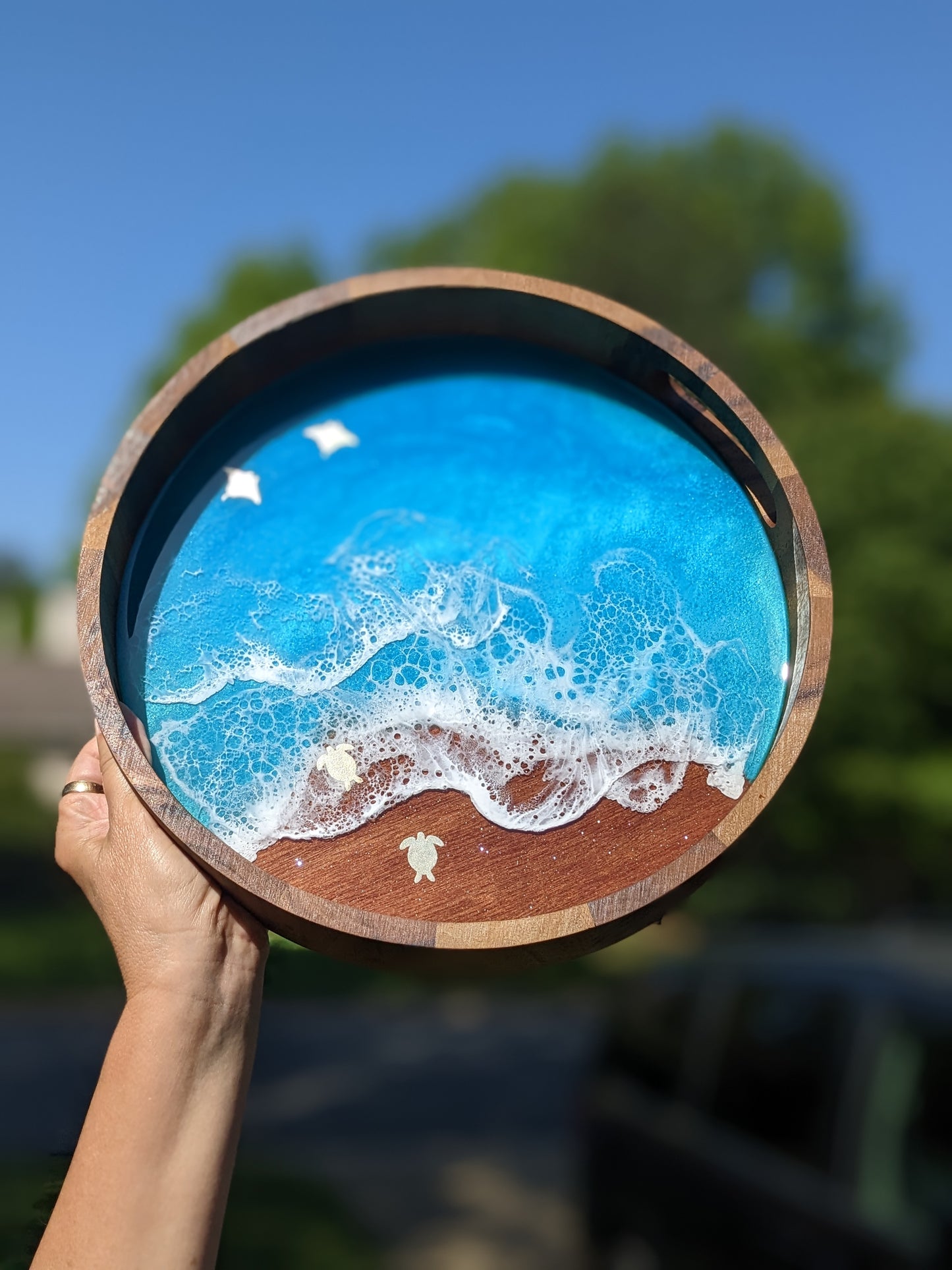 Ocean Serving Tray (small)