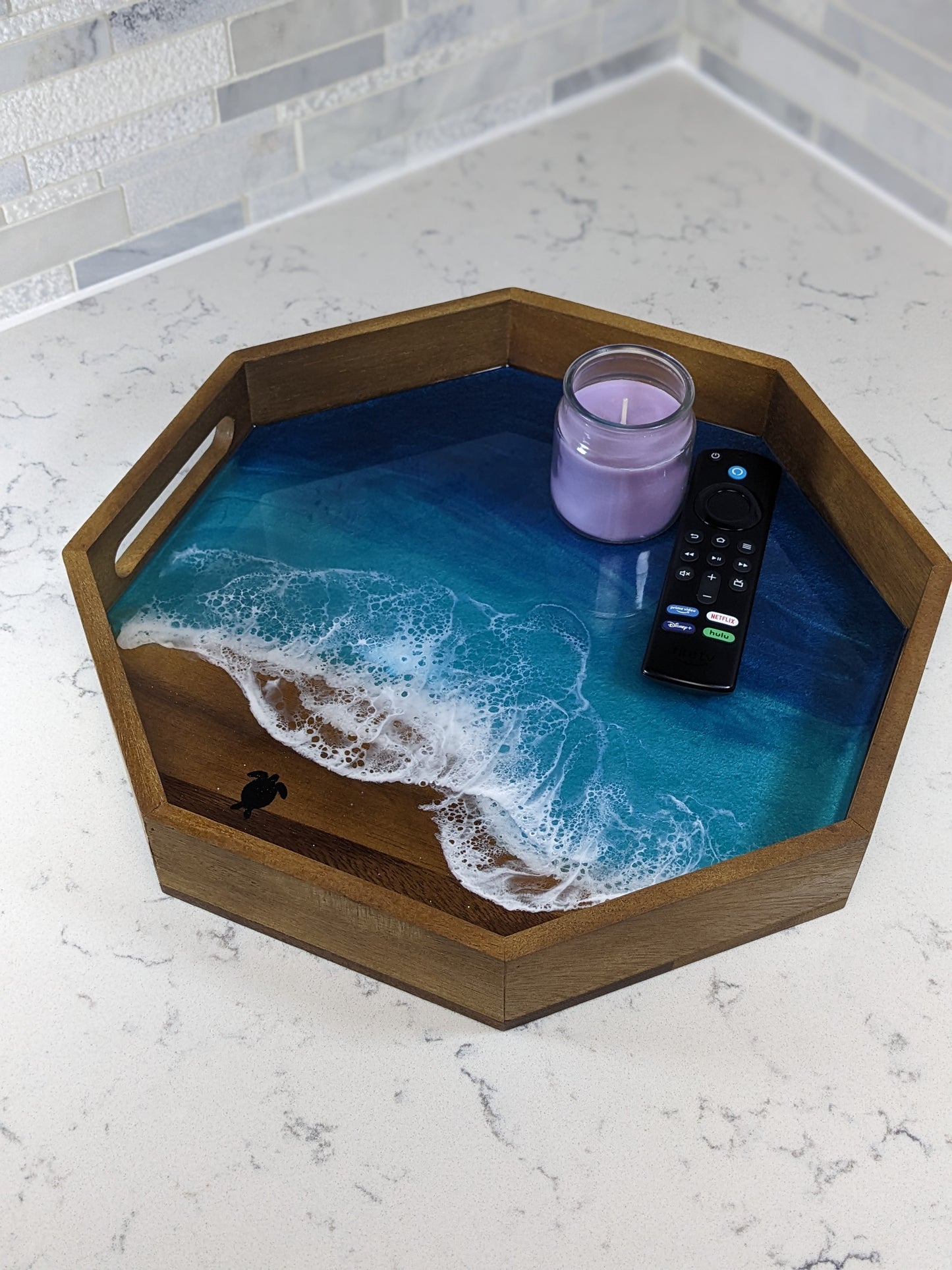 Small Ocean Serving Tray