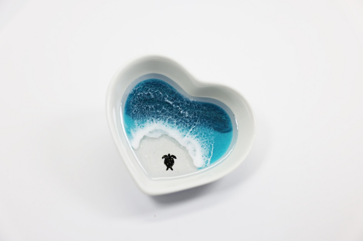 Ring Dishes | Ocean with White Beach