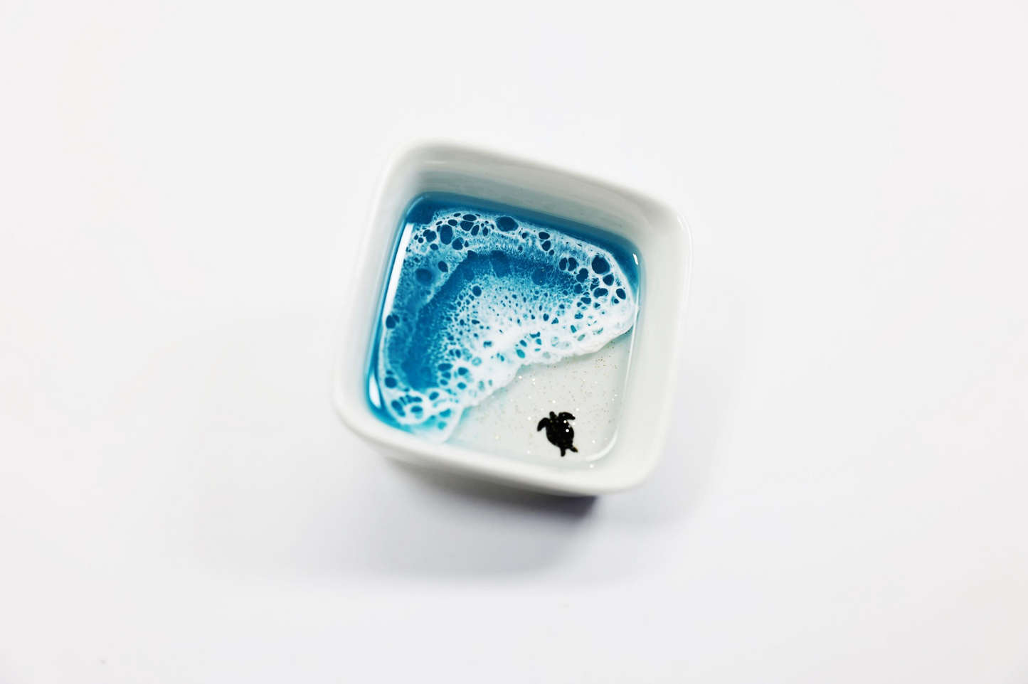 Ring Dishes | Ocean with White Beach