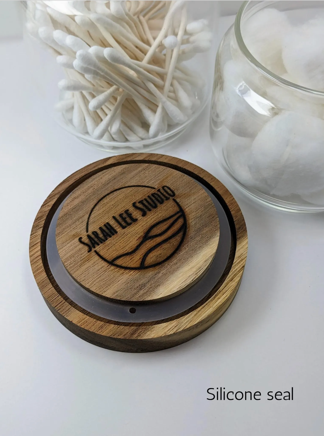 Airtight Glass Jar | Sandy Beach | Pacific Blue Ocean