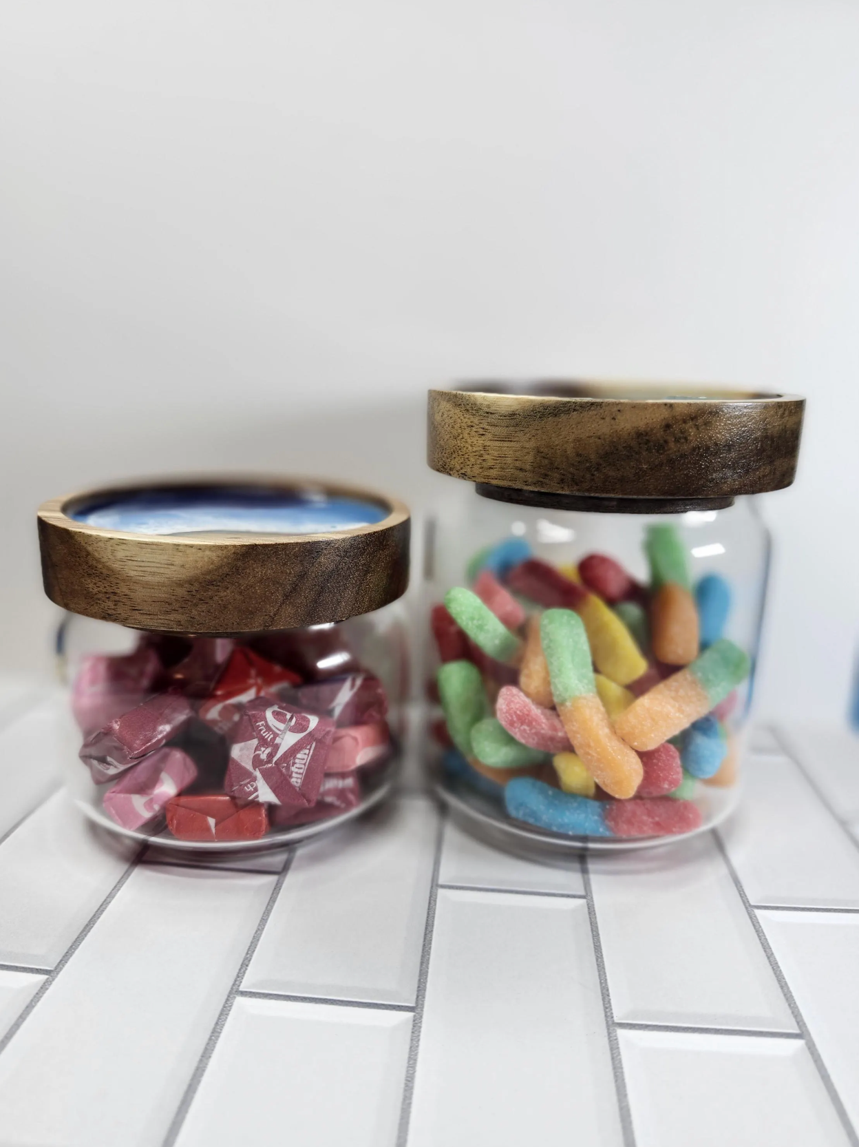 Airtight Glass Jar | Sandy Beach | Pacific Blue Ocean