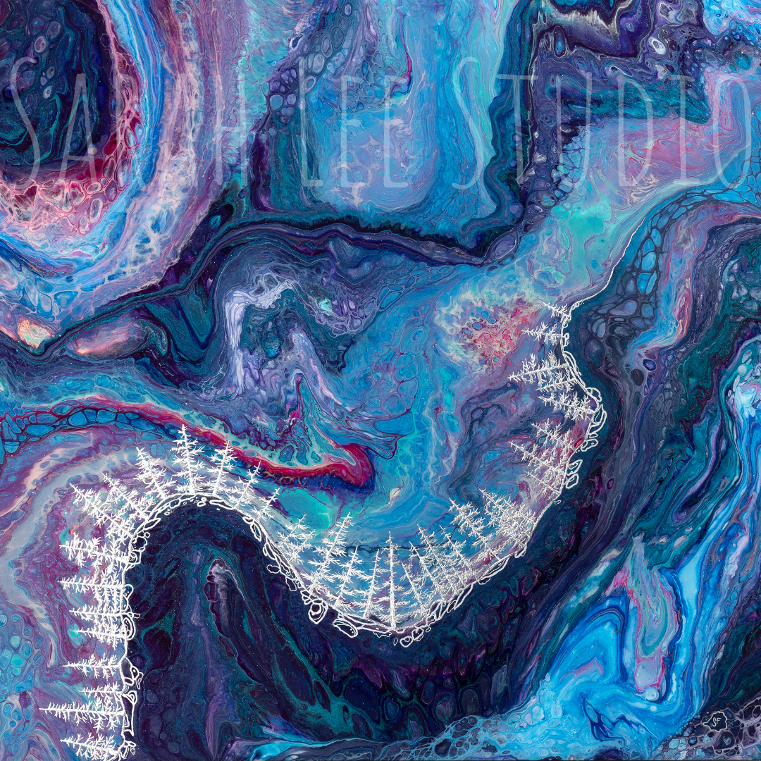Galactic Forest Print