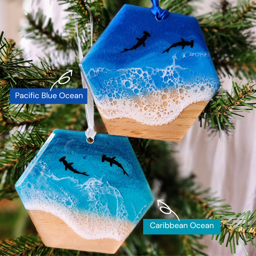 Hexagon (Year Round!) Ornaments