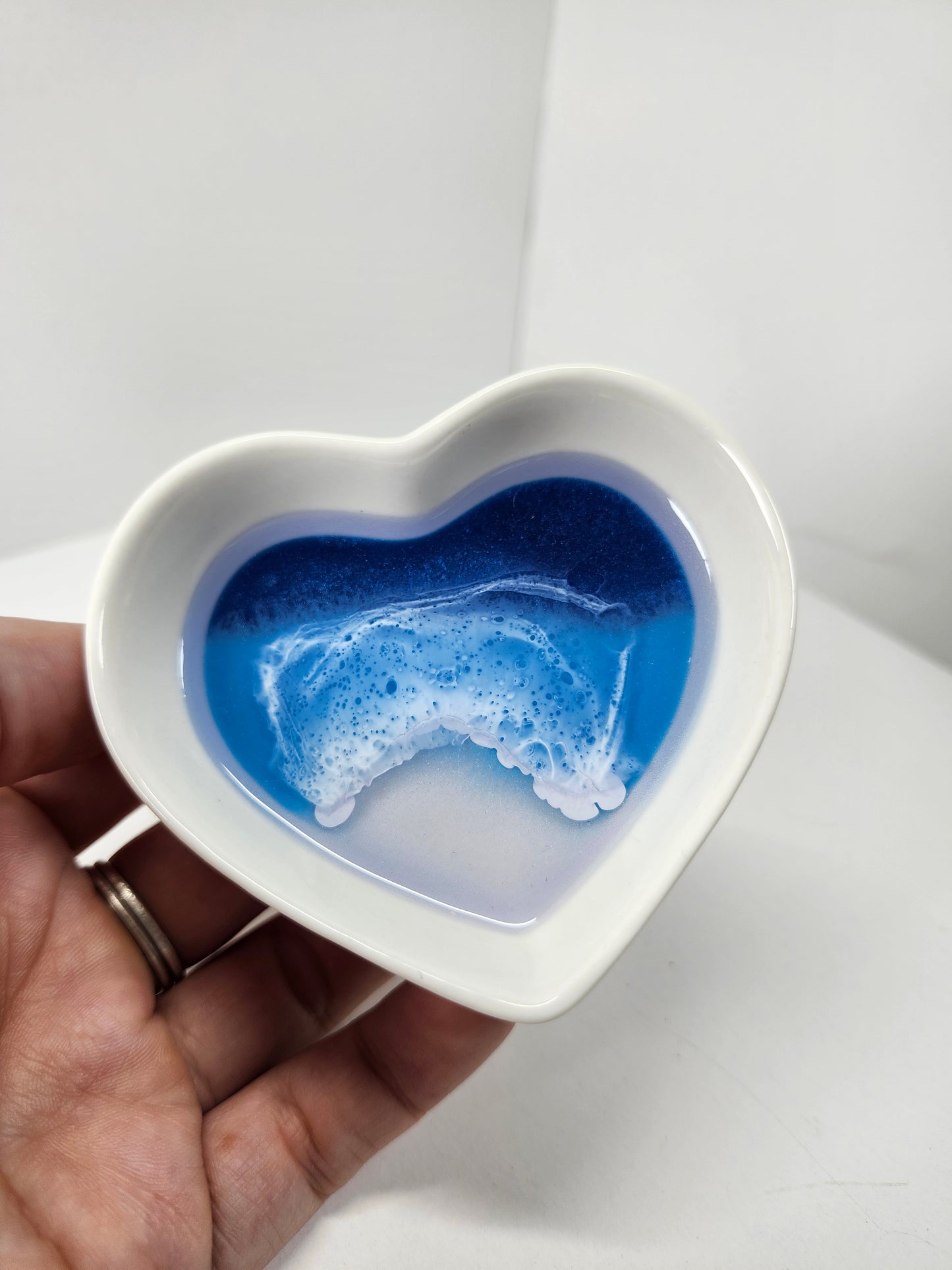 Ring Dishes | Ocean with White Beach