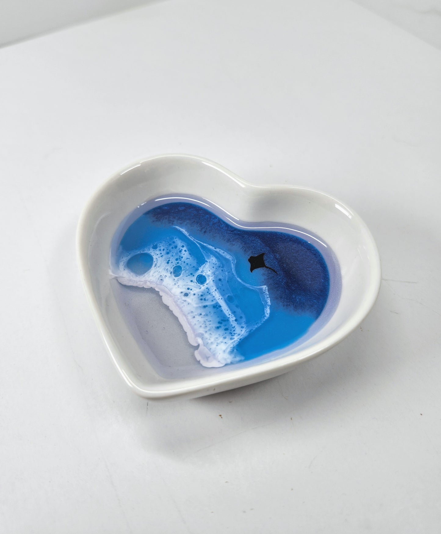 Ring Dishes | Ocean with White Beach