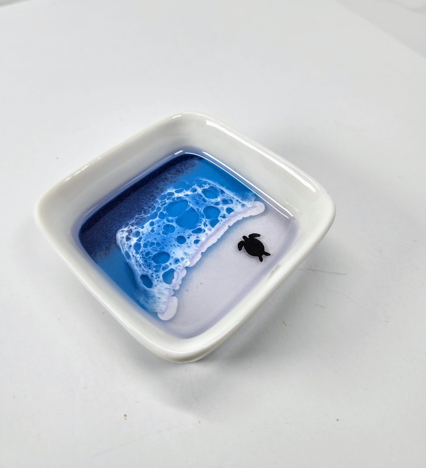 Ring Dishes | Ocean with White Beach