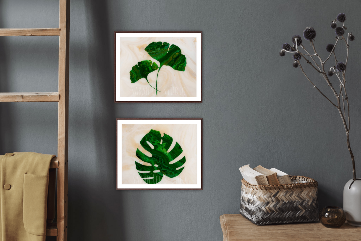 Monstera Leaf Print