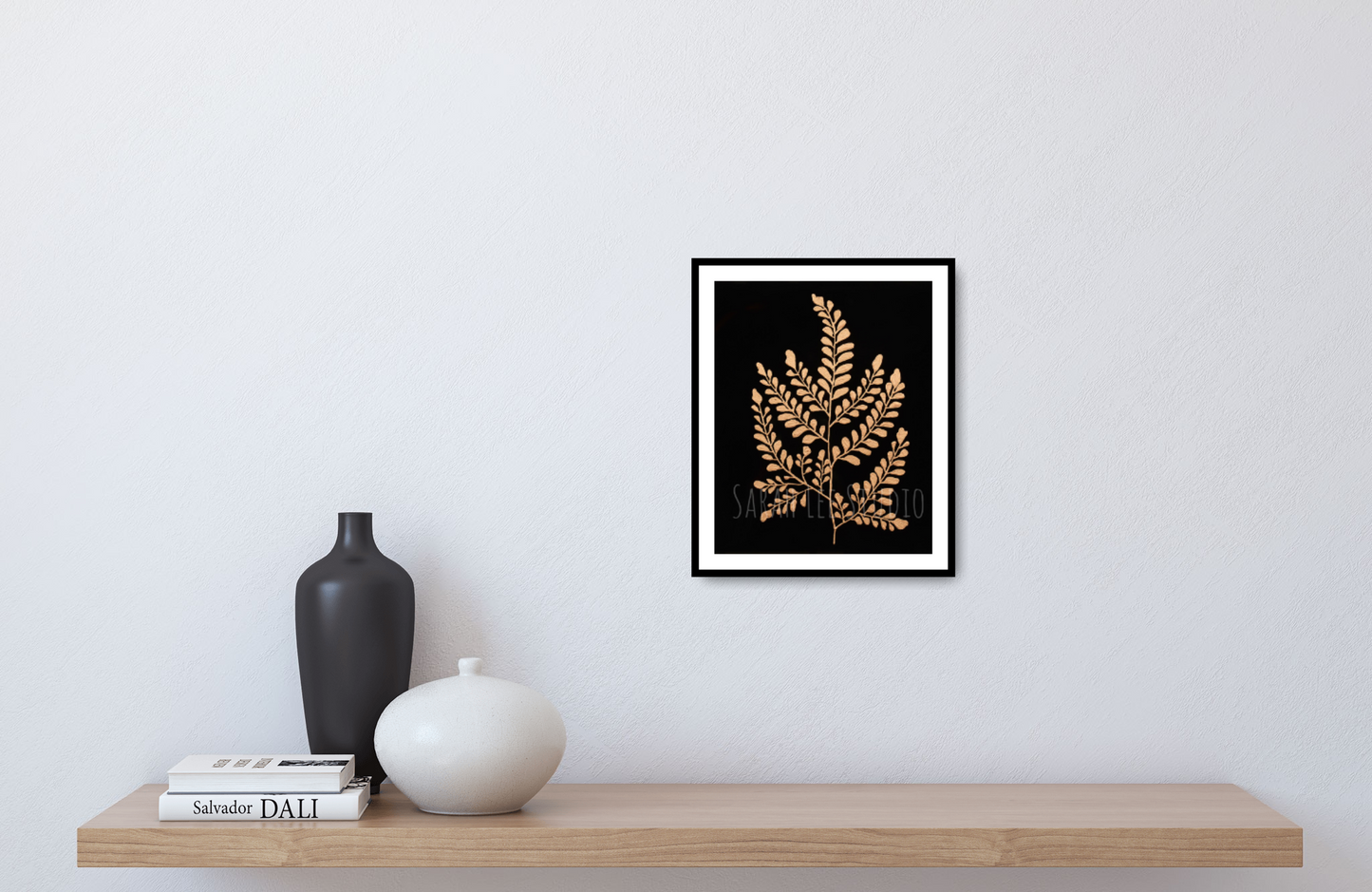 Maiden Hair Fern (Gold) Print