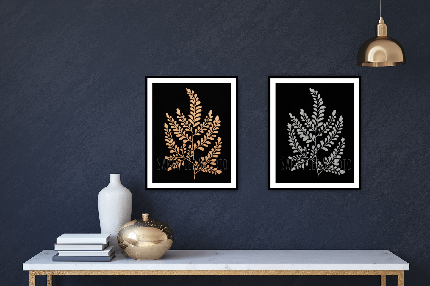 Maiden Hair Fern (Gold) Print