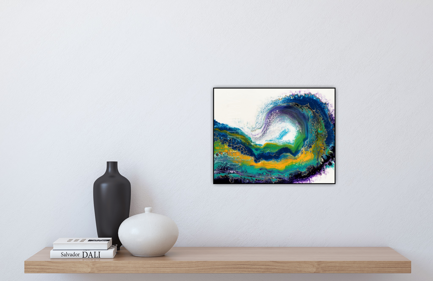 Rainbow Wave Print