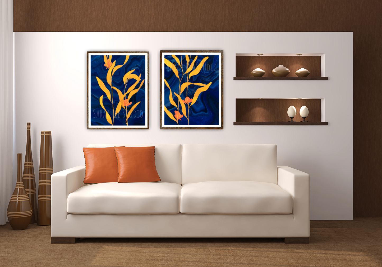 Blue Kelp (2) Print