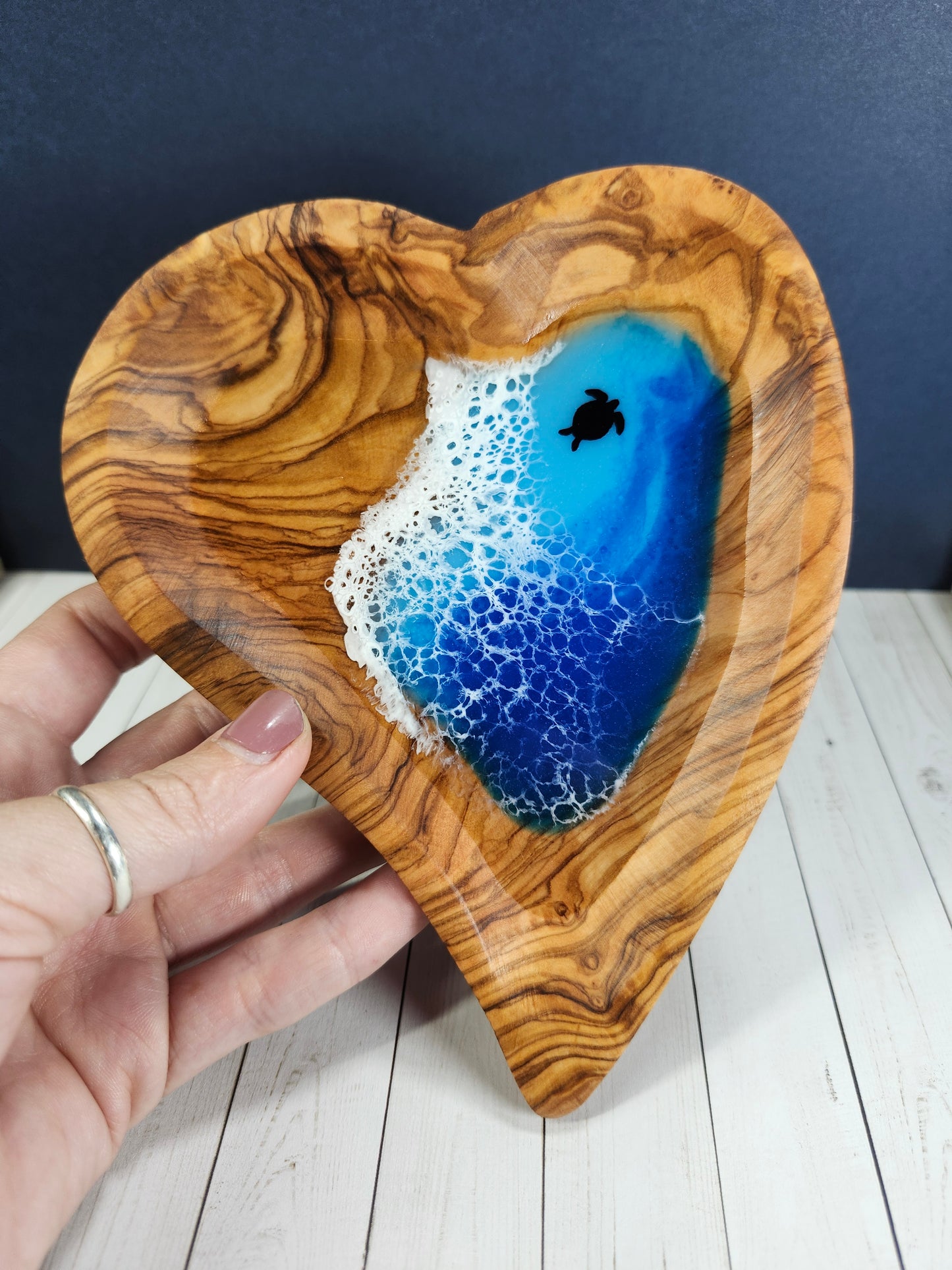 Medium Olive Wood Heart