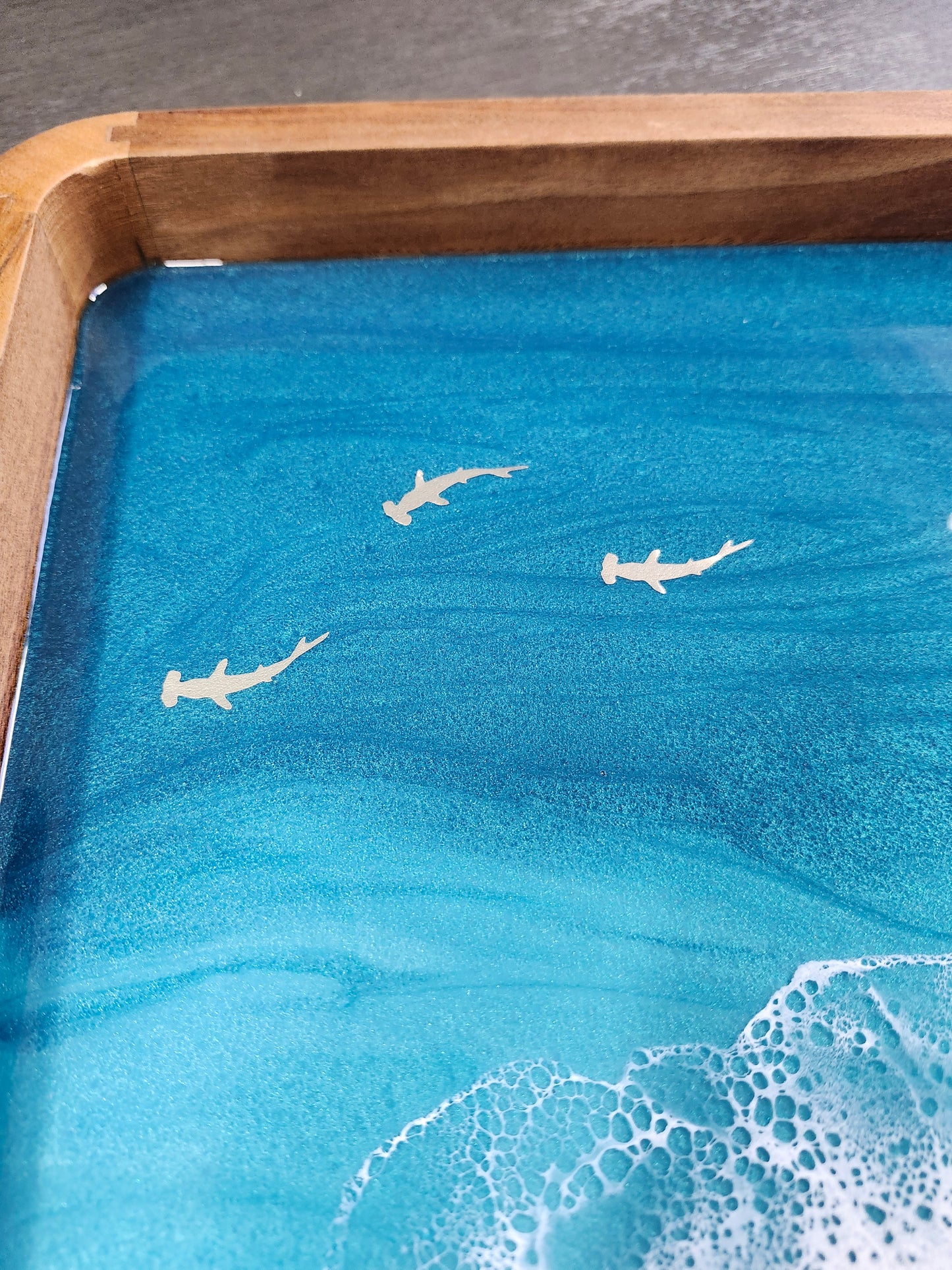 Extra Large Caribbean Ocean Serving Tray