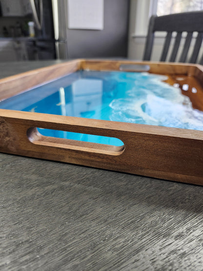Extra Large Caribbean Ocean Serving Tray