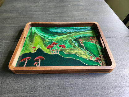 Extra Large Mushroom Serving Tray