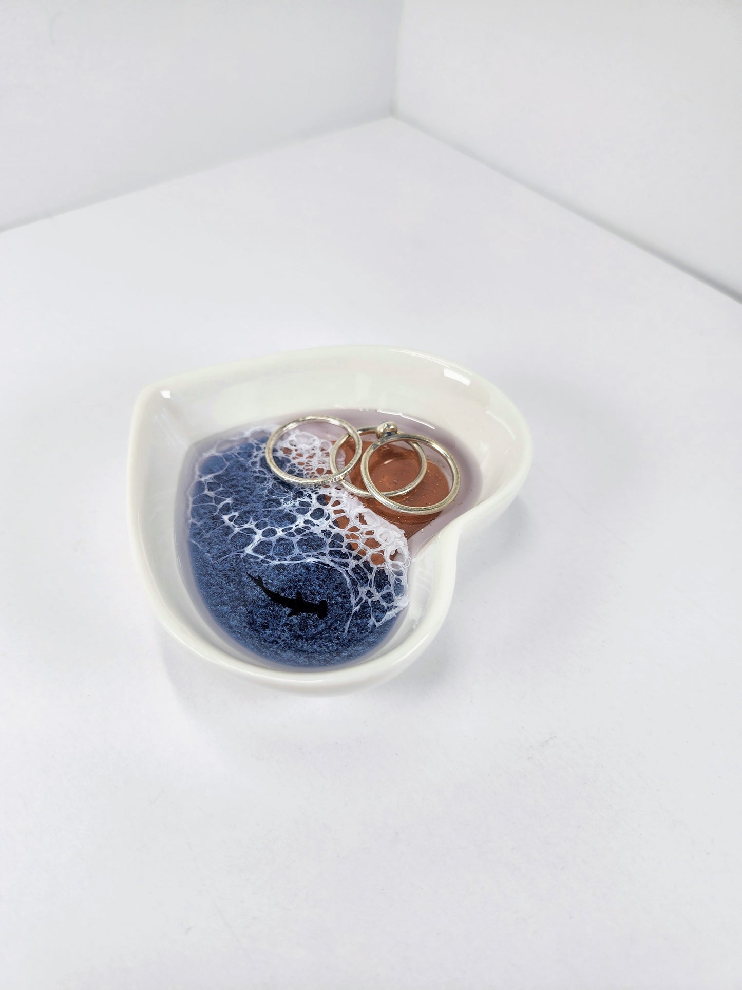 Ring Dish | Copper Beach | Stormy Ocean