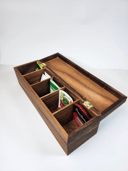 Silver Flower Tea Box (cosmos)