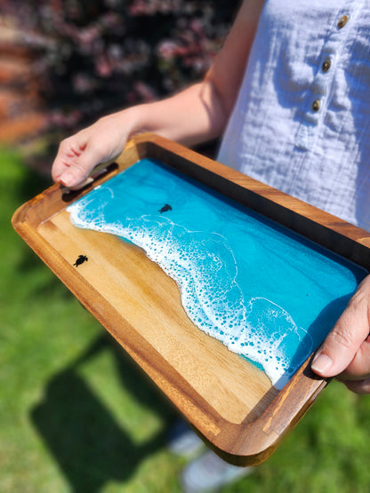 Catch all Tray | Caribbean with Sea turtles