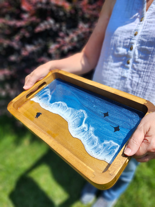 Catch all Tray | Stormy Ocean