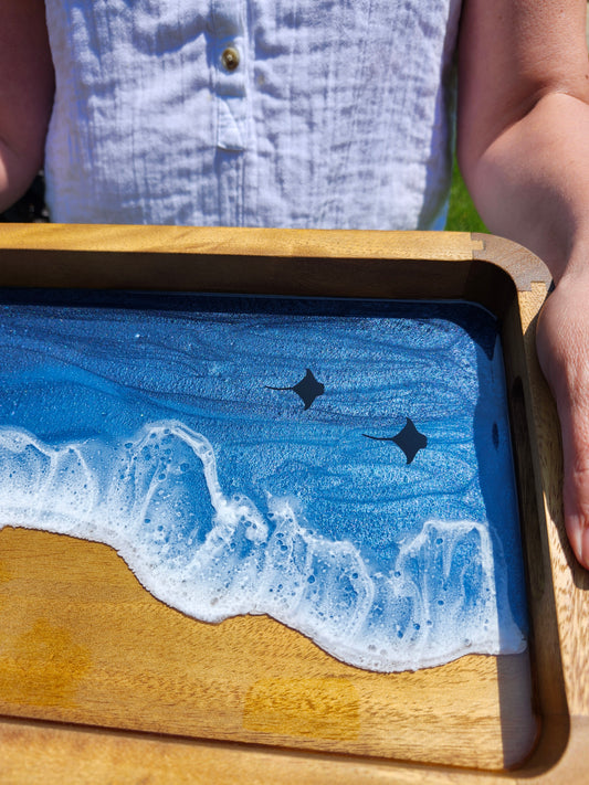 Catch all Tray | Stormy Ocean
