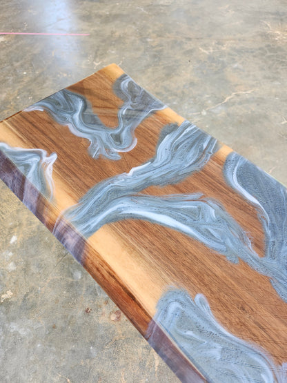 Black Walnut Bench (live edge)