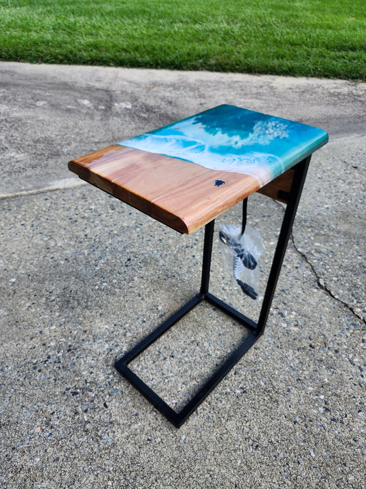 Ocean C Table with turtle + Rays | Outlets | Caribbean Blue