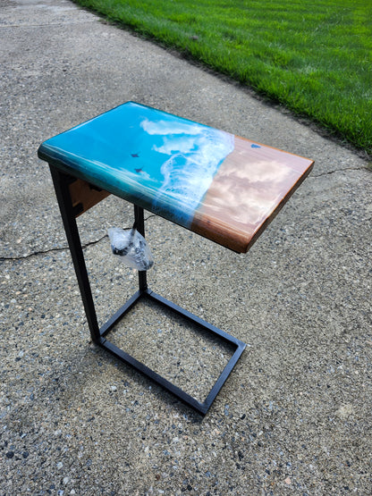 Ocean C Table with turtle + Rays | Outlets | Caribbean Blue