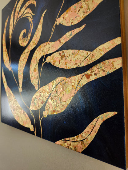 Gilded Kelp inspired Original Painting