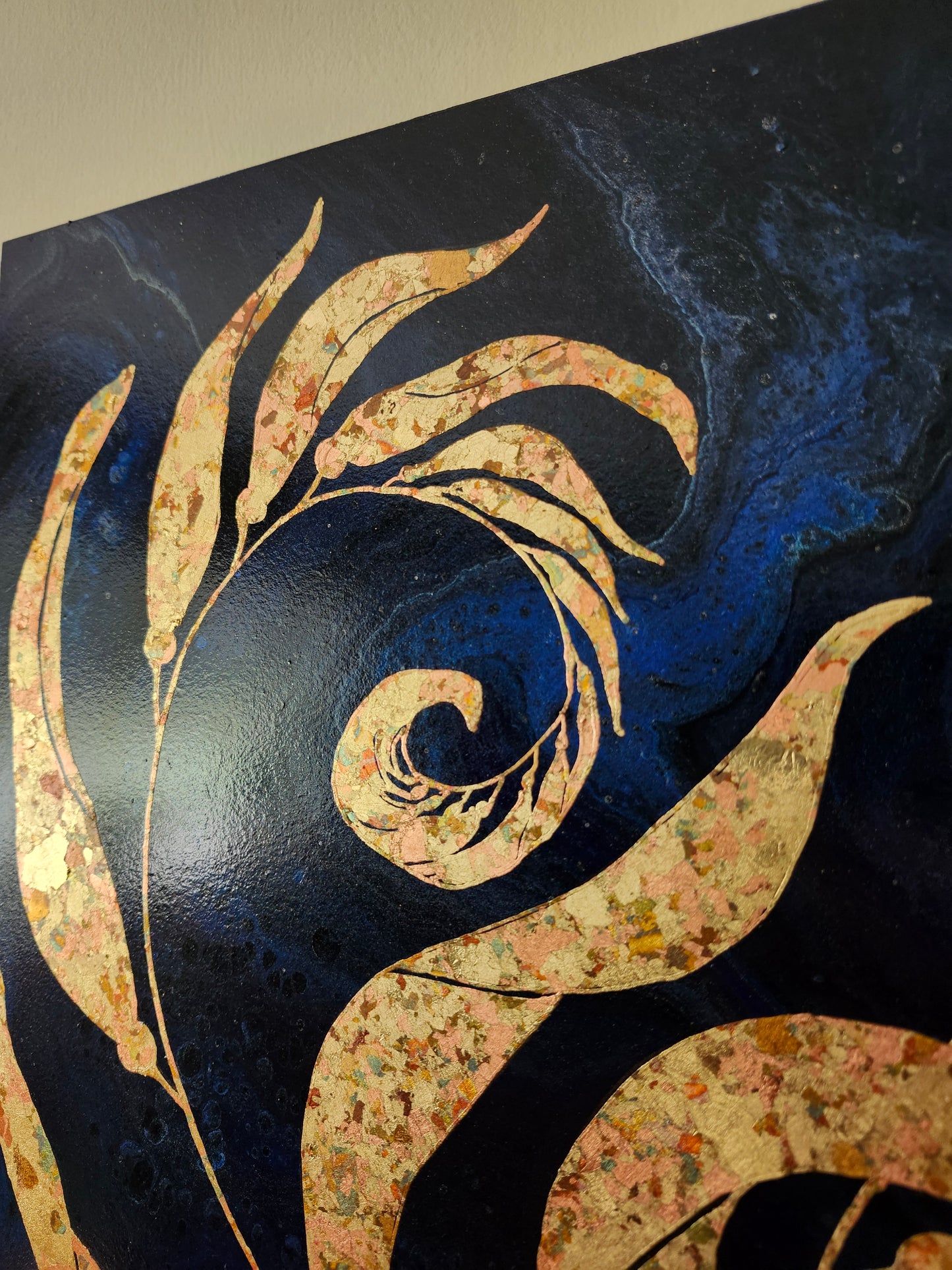 Gilded Kelp inspired Original Painting